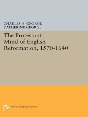 cover image of Protestant Mind of English Reformation, 1570-1640